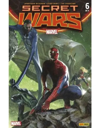 Secret Wars (Portada Alternativa Metálica - grapa) - Imagen 5