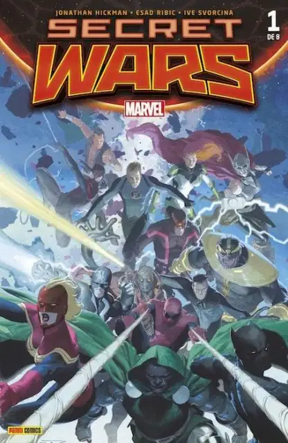 Secret Wars (Portada Alternativa Metálica - grapa)
