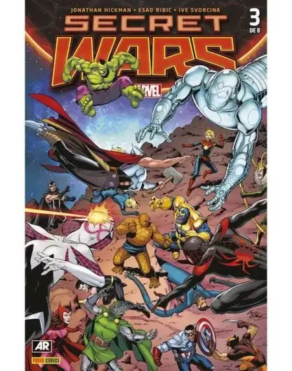 Secret Wars (Portada Alternativa Metálica - grapa) - Imagen 8