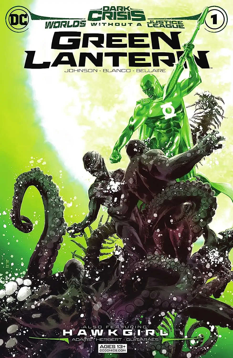 Green Lantern #1: Dark Crisis: Worlds Without A Justice League (English)